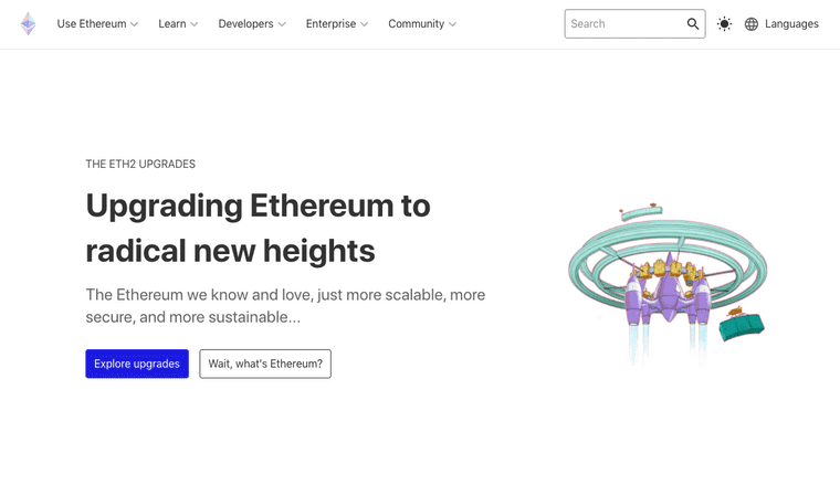 ETH2 promises a more scalable, secure and sustainable Ethereum.